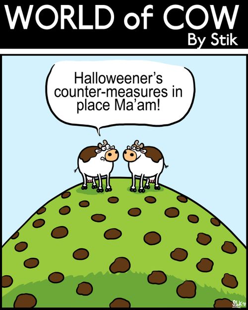 Halloweener's counter-measures in place Ma'am!