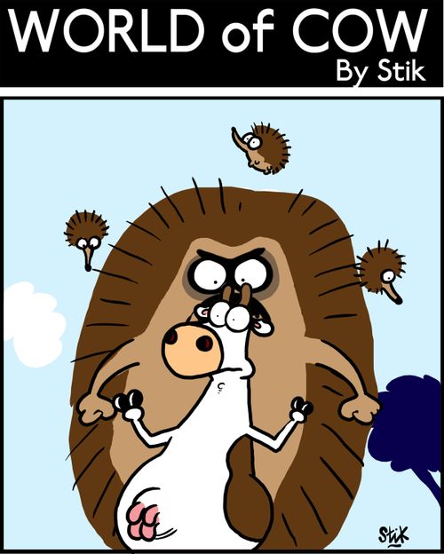 Hedgehogs revenge.