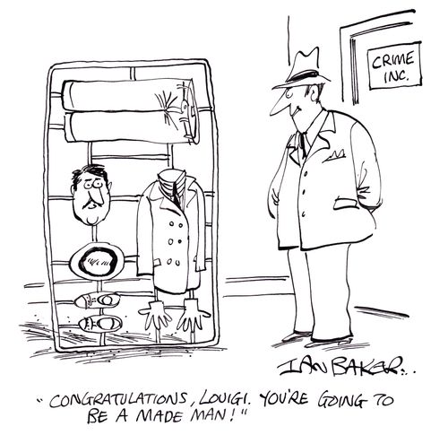 'Congratulations, Louigi. You're going to be a made man!'