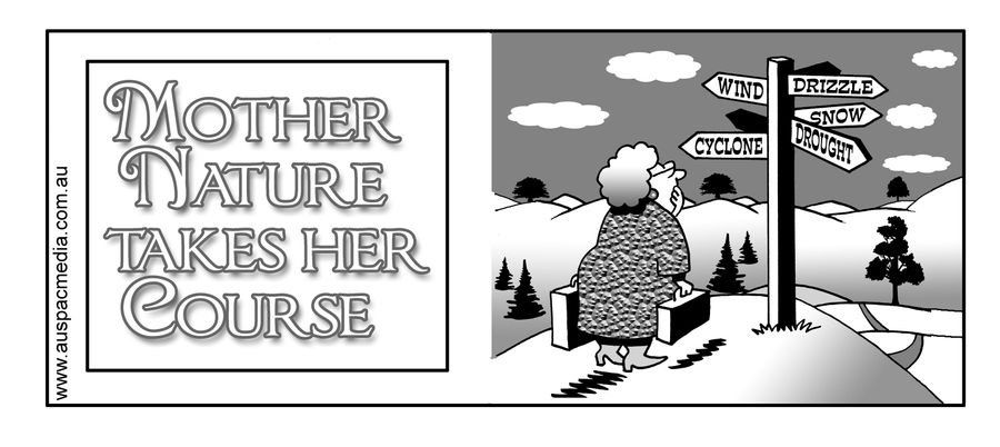 Mother nature takes her course.