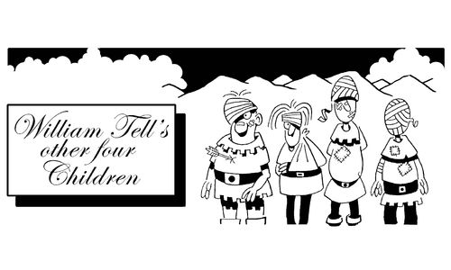 WIlliam Tell's other four children.