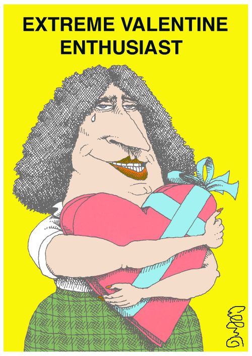 Extreme valentine enthusiast.