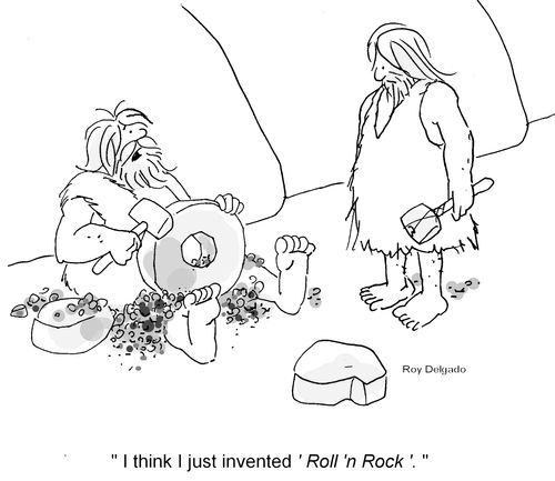 'I think I just invented 'Rock 'n Roll'.'