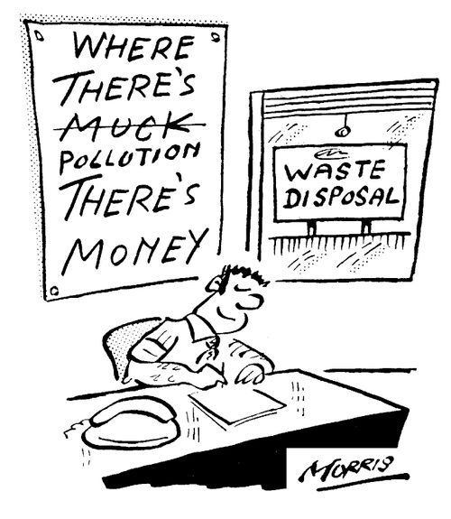 Where there's pollution there's money