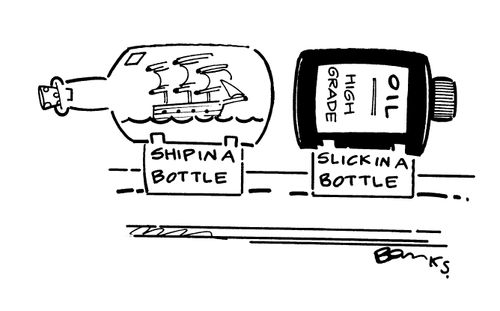 'Slick in a bottle'