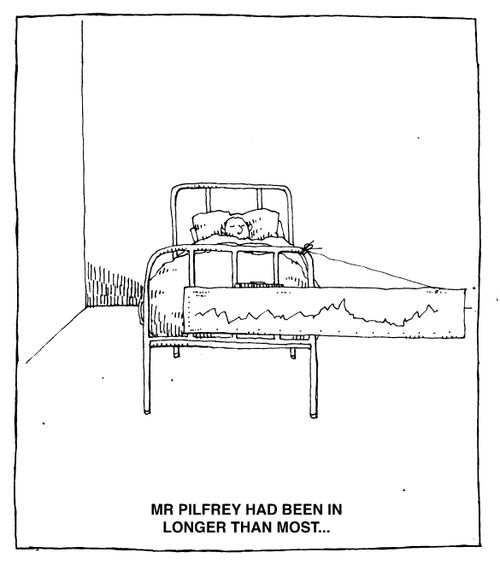 Mr Pilfrey had been in longer than most...
