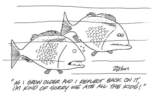 'As I grow older and I reflect back on it, I'm kind of sorry we ate all the kids!'