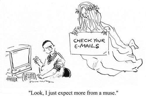'Look, I just expect more from a muse.'