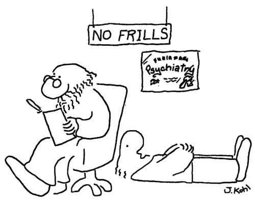 No Frills Psychiatrist.