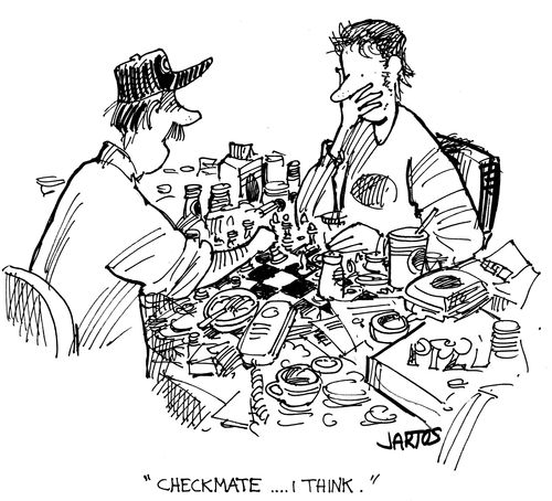 'Checkmate...I think.'
