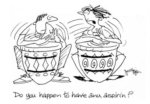 'Do you happen to have any aspirin?'