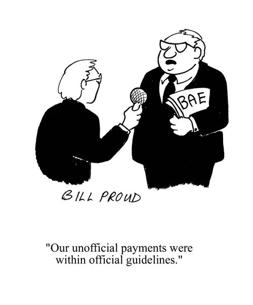 'Our unofficial payments were within official guidelines.'