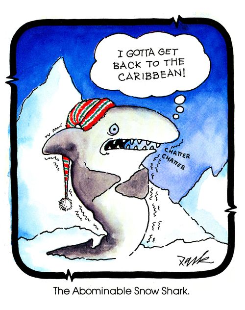 The Abominable Snow Shark.