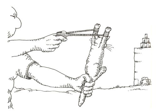 101 uses of a dead cat: slingshot.