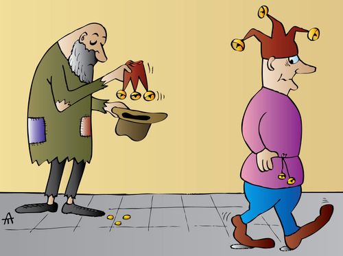 Begging Clowns