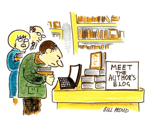 'Meet the author's blog.'
