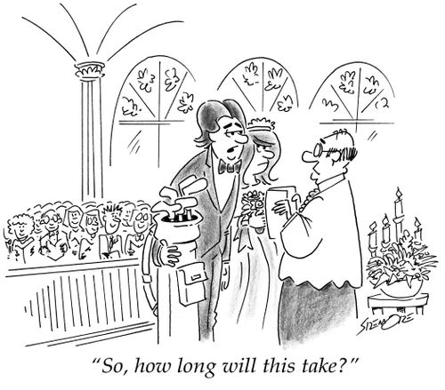 'So, how long will this take?'