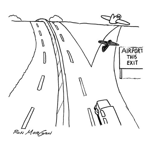 Airport this way.