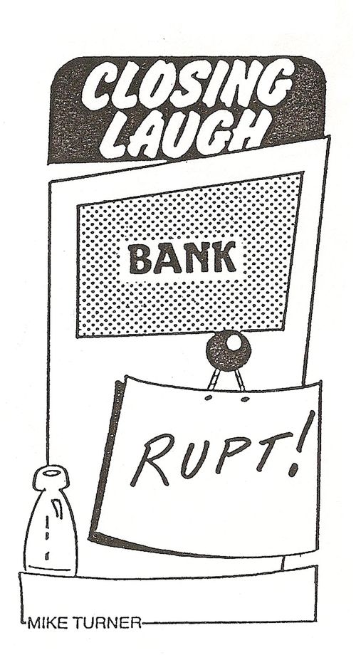 Closing Laugh Bank