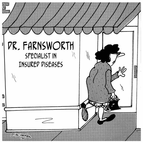 Dr. Farnsworth, Specialist in Insured Diseases.