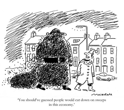 'You should've guessed people would cut down on sweeps in this economy.'