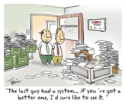 'The last guy had a system... if you've got a better one, I'd sure like to see it.'