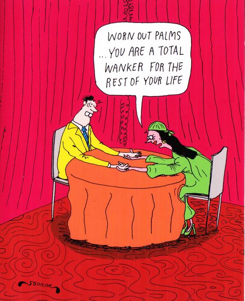 'Worn out palms. . .you are a total w****r for the rest of your life.'