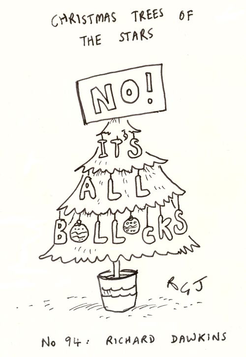 Christmas Trees of the Stars: Richard Dawkins.
