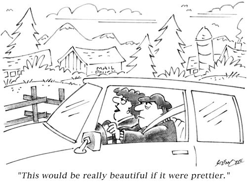 'This would be really beautiful if it were prettier.'