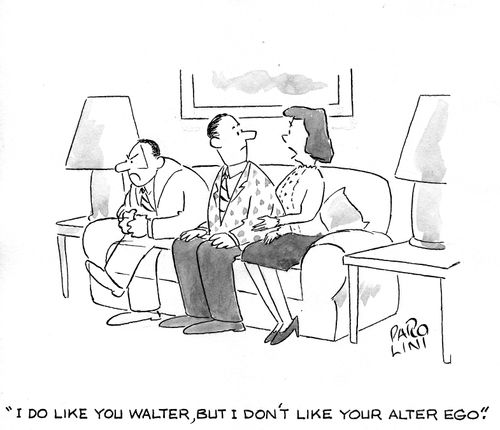 'I do like you Walter, but I don't like your alter ego.'