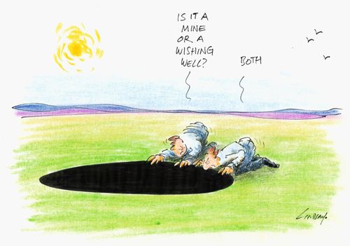 Mine or wishing well?