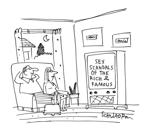 Sex Scandals of the Rich and Famous.