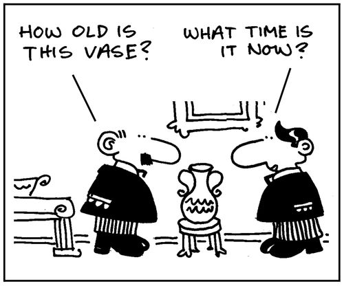 'How old is this vase?'