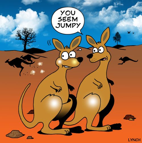 'You seem Jumpy.'