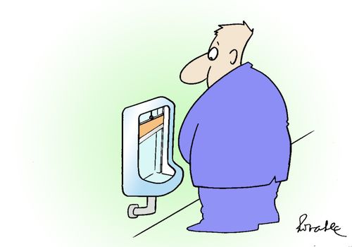 Urinal Danger.