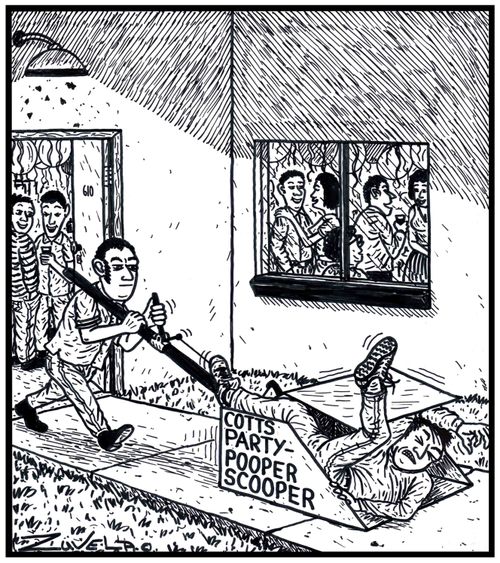 Cotts Party-Pooper Scooper.