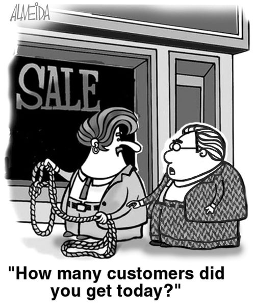 "How many customers did you get today?"