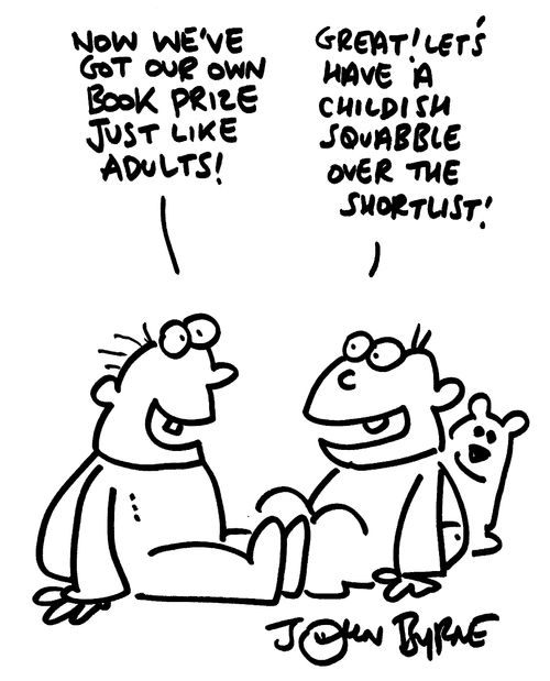 "Now we've got our own book prize just like adults!"
