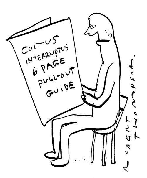 'Coitus Interruptus 6 page pull out guide'