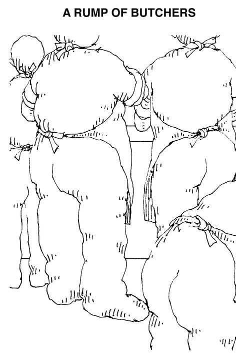 A rump of butchers