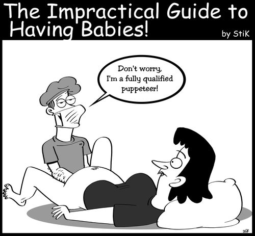 The Impractical Guide to Having Babies: 'I'm a fully qualified puppeteer!'