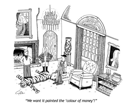 'We want it painted the colour of money!'