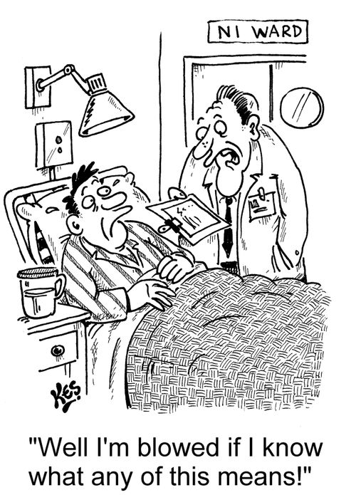 'Well I'm blowed if I know what any of this means!'