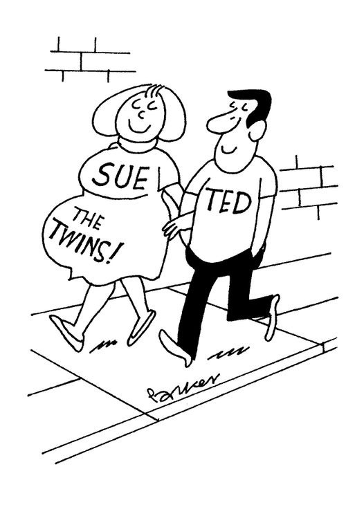 Sue, Ted, The Twins.