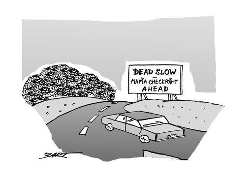 Mafia Checkpoint.