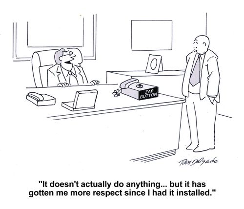 'It doesn't actually do anything... but it has gotten me more respect since I had it installed.'