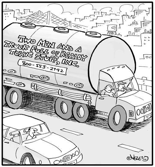 Two Men and a Truck Full of Really Toxic Stuff, Inc.