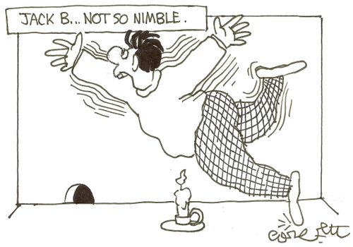 Jack B...not so Nimble.