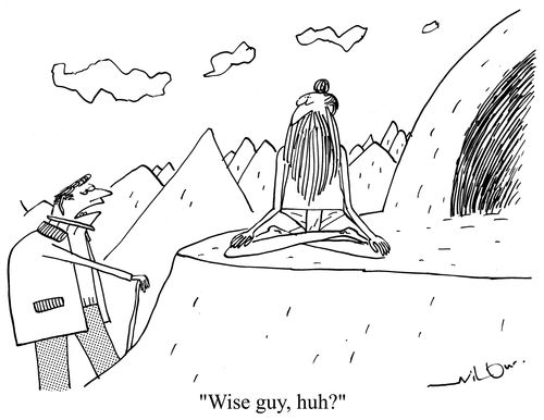 'Wise guy, huh?'