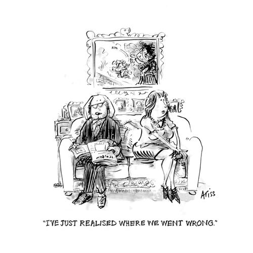 'I've just realised where we went wrong.'